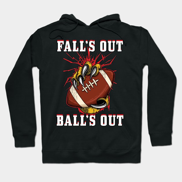 American Football, Playoffs, Game, Hoodie by SiegfriedIlligDesign